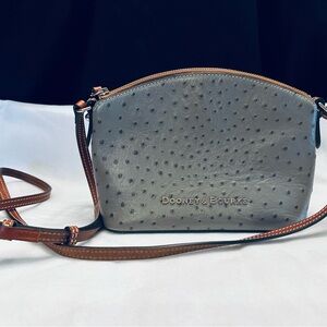 Dooney & Bourke Ostrich Mini Domed Crossbody.